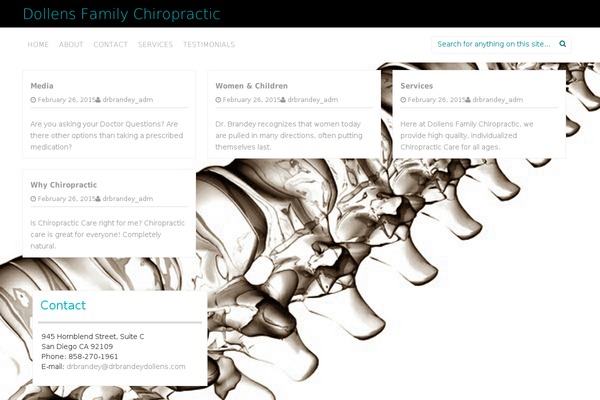 Inkness theme site design template sample