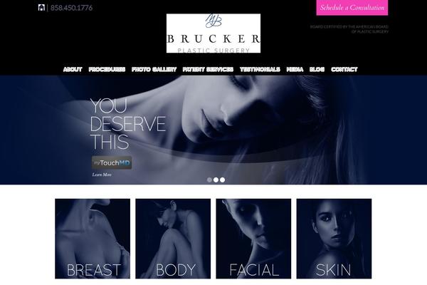 Parallax Pro theme site design template sample