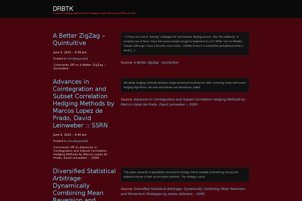ChaosTheory theme site design template sample