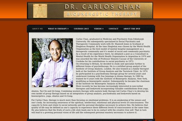 Tarnished theme site design template sample