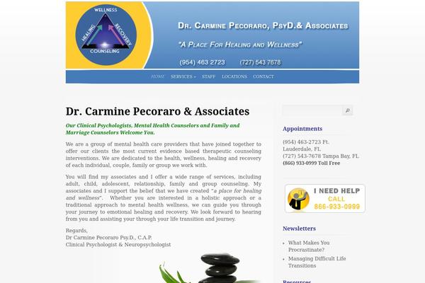 SimplePress theme site design template sample