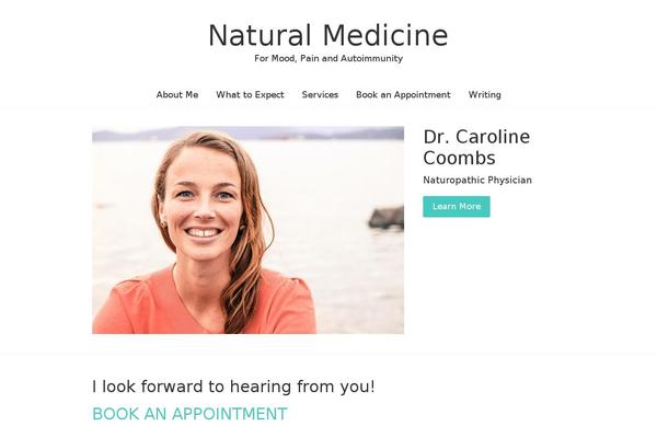Freedom theme site design template sample