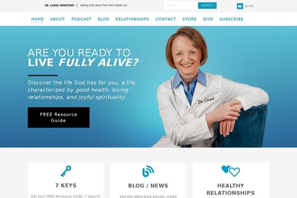 Get Noticed theme site design template sample