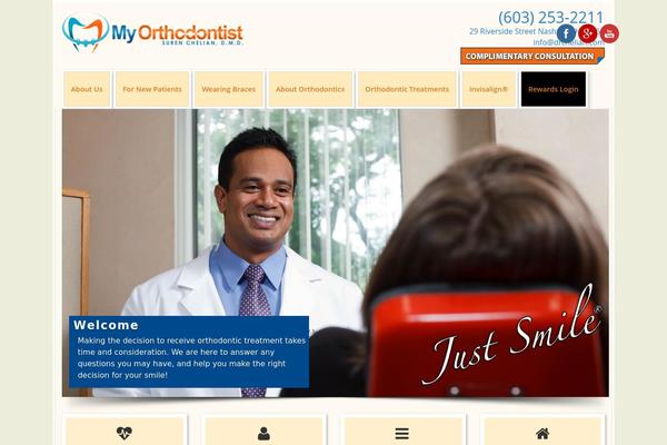 iMedica theme site design template sample