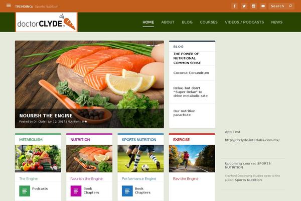 Extra theme site design template sample