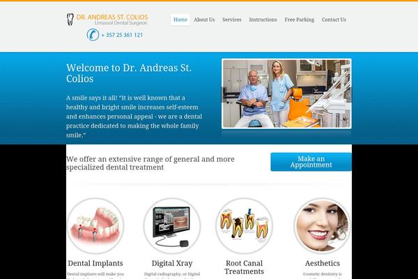 Poloray theme site design template sample
