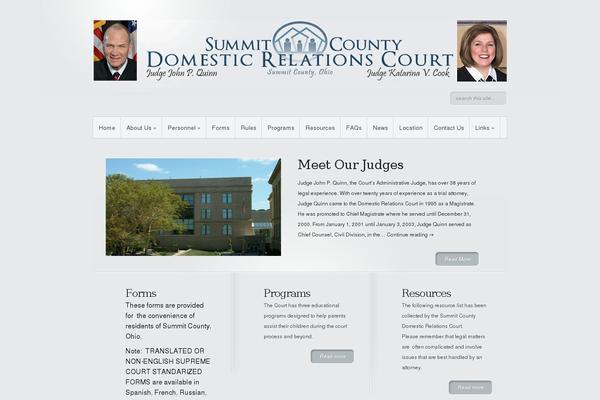 Minimal theme site design template sample