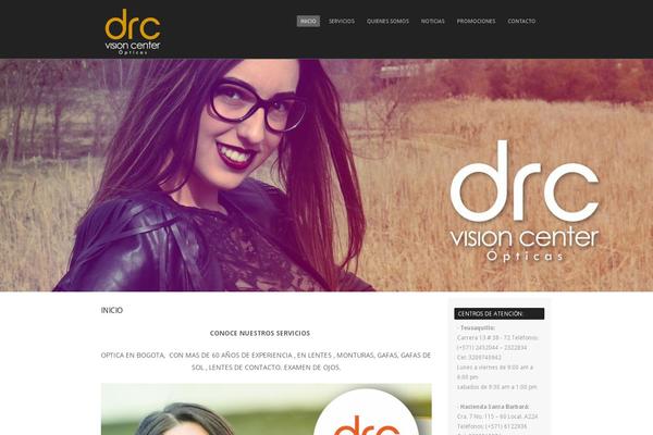 Adamos theme site design template sample