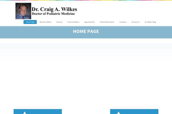 Medicom theme site design template sample
