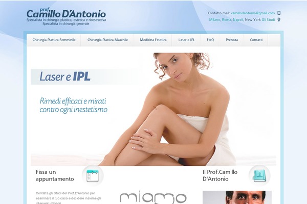 Medica theme site design template sample
