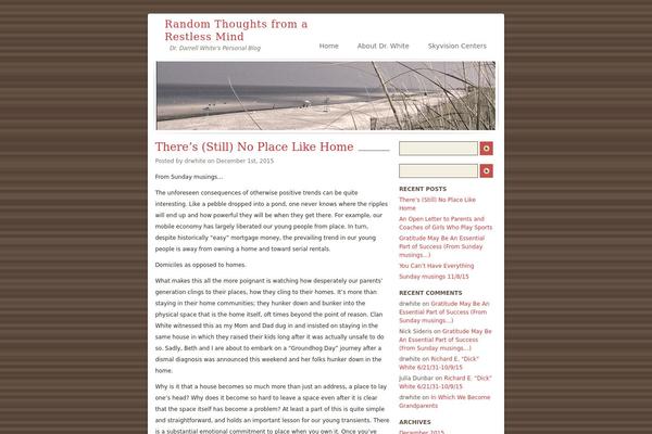 Tropicala theme site design template sample