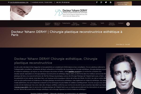 Wpserveur theme site design template sample