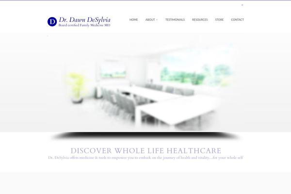 Dawn theme site design template sample