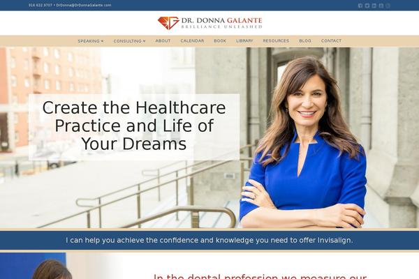 Lifestyle Pro theme site design template sample