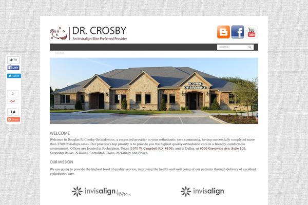 Enterprise theme site design template sample
