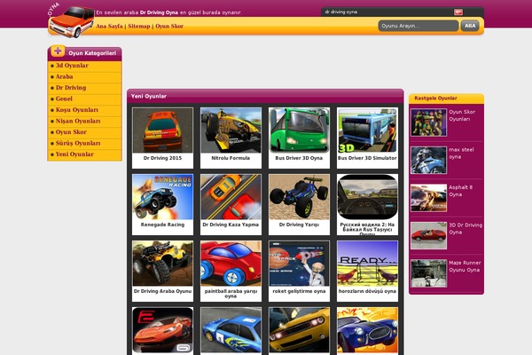 drdriving.net site used Oyun Kenti