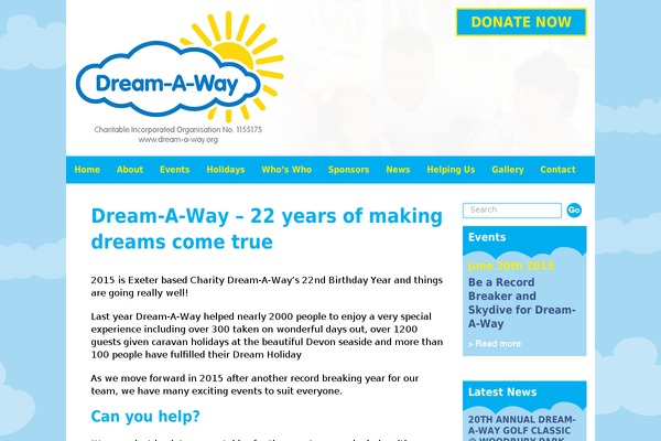 Site using AW WordPress Yearly Category Archives plugin
