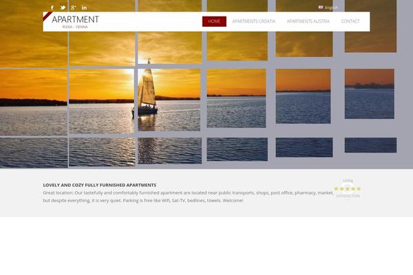 Hoteliour theme site design template sample