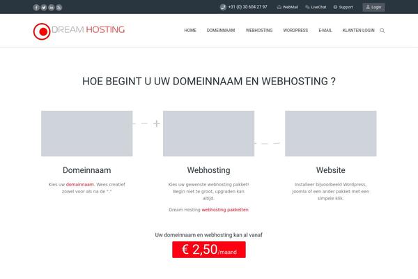 Arkahost theme site design template sample