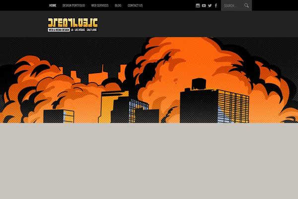 Extremis theme site design template sample