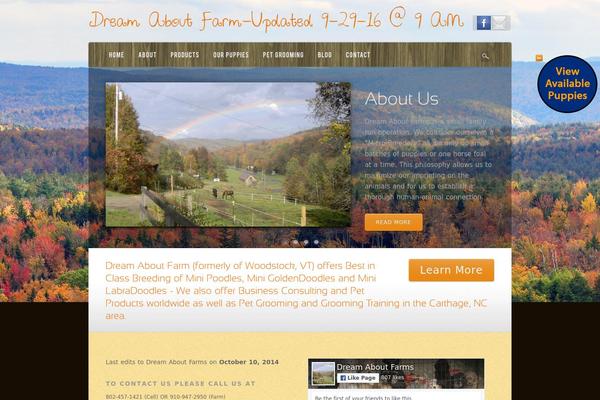 Awake theme site design template sample