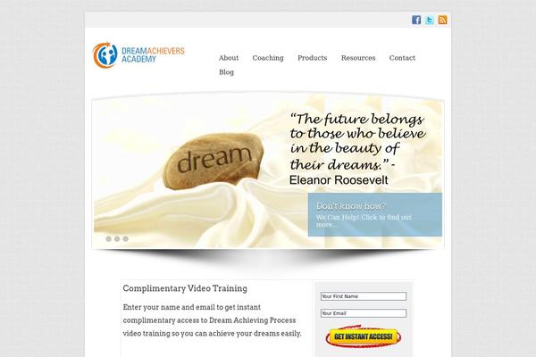 Andrina theme theme site design template sample