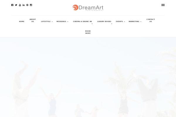 Photography theme site design template sample