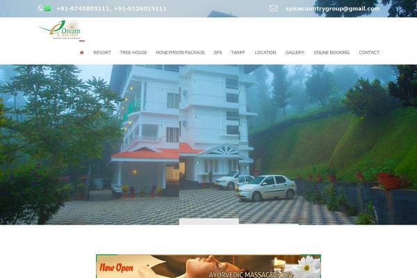 Leisure theme site design template sample