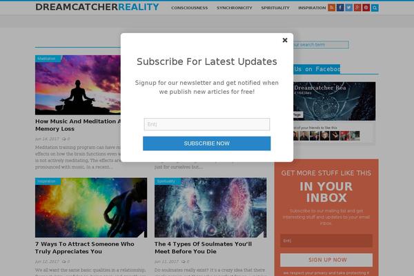 Site using WP Subscribe plugin