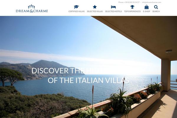 Realty theme site design template sample