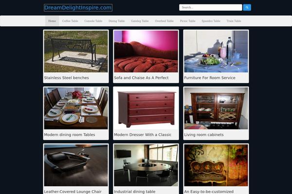 MenHe theme site design template sample