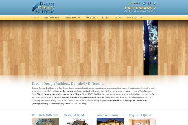 uDesign theme site design template sample