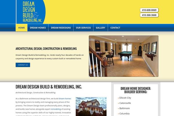 Initial theme site design template sample