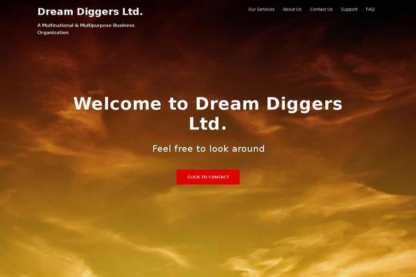 Sydney theme site design template sample