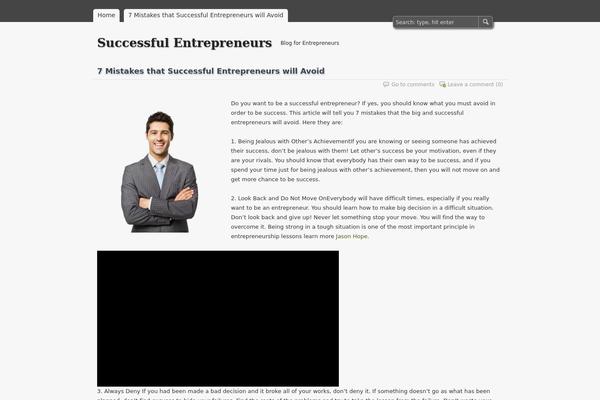 zBench theme site design template sample
