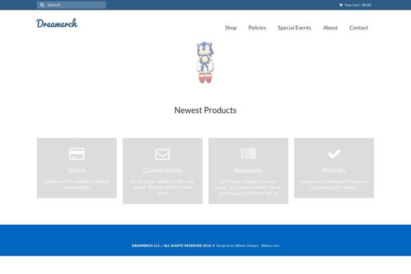 Virtue theme site design template sample