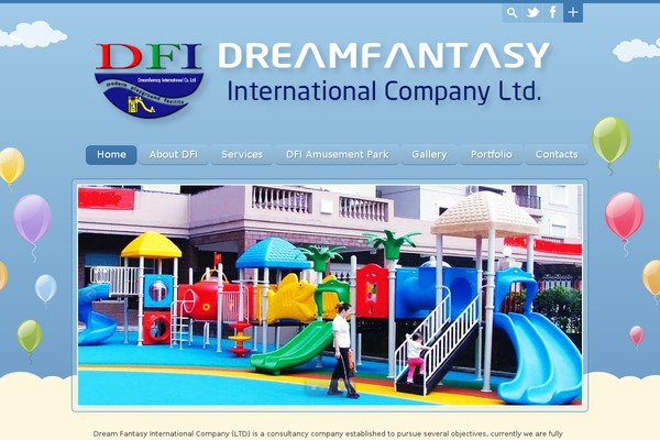 Happy Kids theme site design template sample