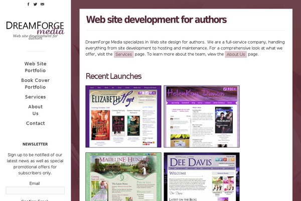 Elegance theme site design template sample