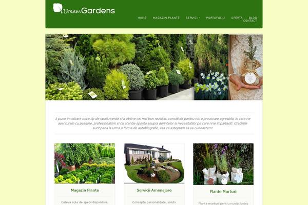 dreamgardens.ro site used Acoustic v1.0.2