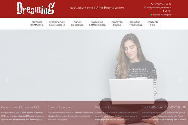 Eikra-child theme site design template sample