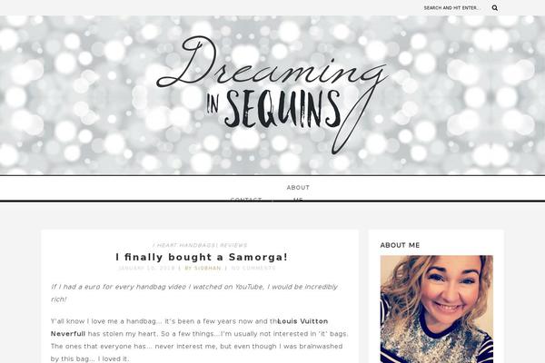 Amory theme site design template sample
