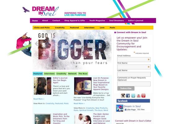 Options theme site design template sample