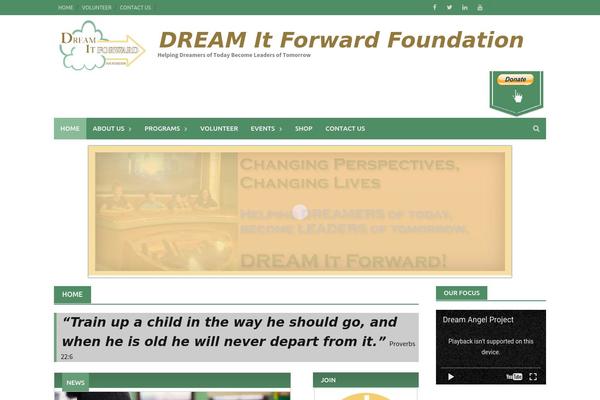 Benevolent theme site design template sample