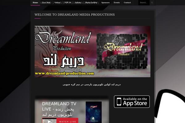 dreamland-production.com site used Clubix-v2-final