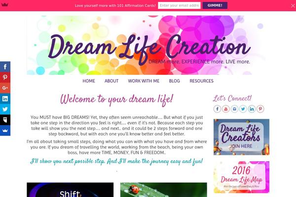 dreamlifecreation.com site used Virtue