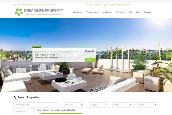 decasa theme websites examples