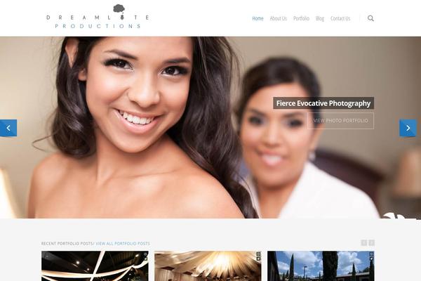 Salient theme site design template sample