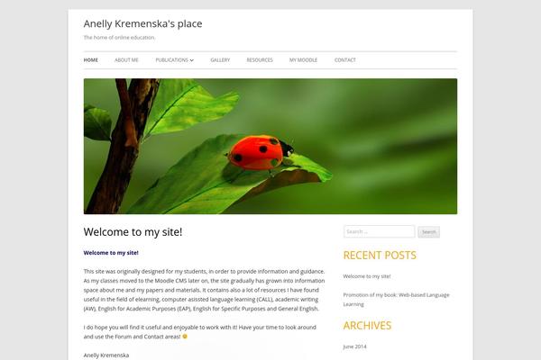 Iconic One theme site design template sample