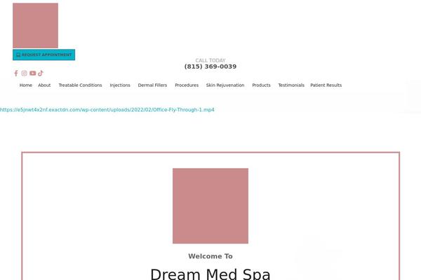 dreammedspa.com site used Ccdmlogotagline
