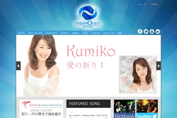 Rockit theme site design template sample